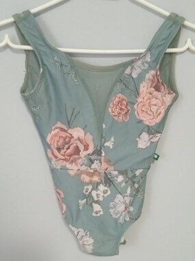 Floral Luckyleo Ballet Leotard size S